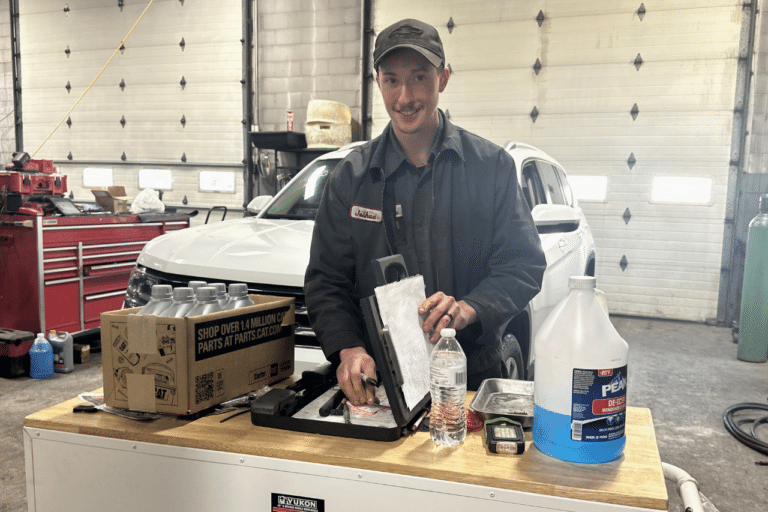 image of light duty car maryland state inspection josh w