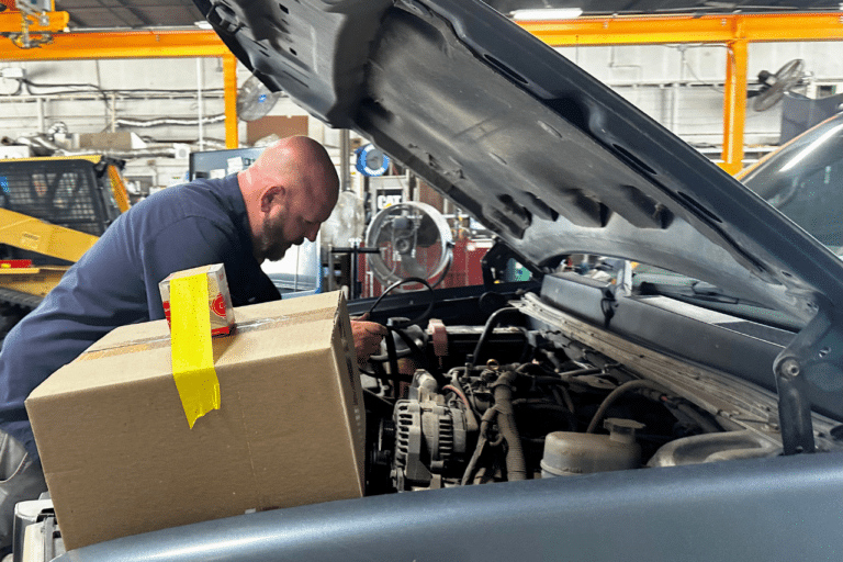 image of light duty suv maryland state inspection michael p